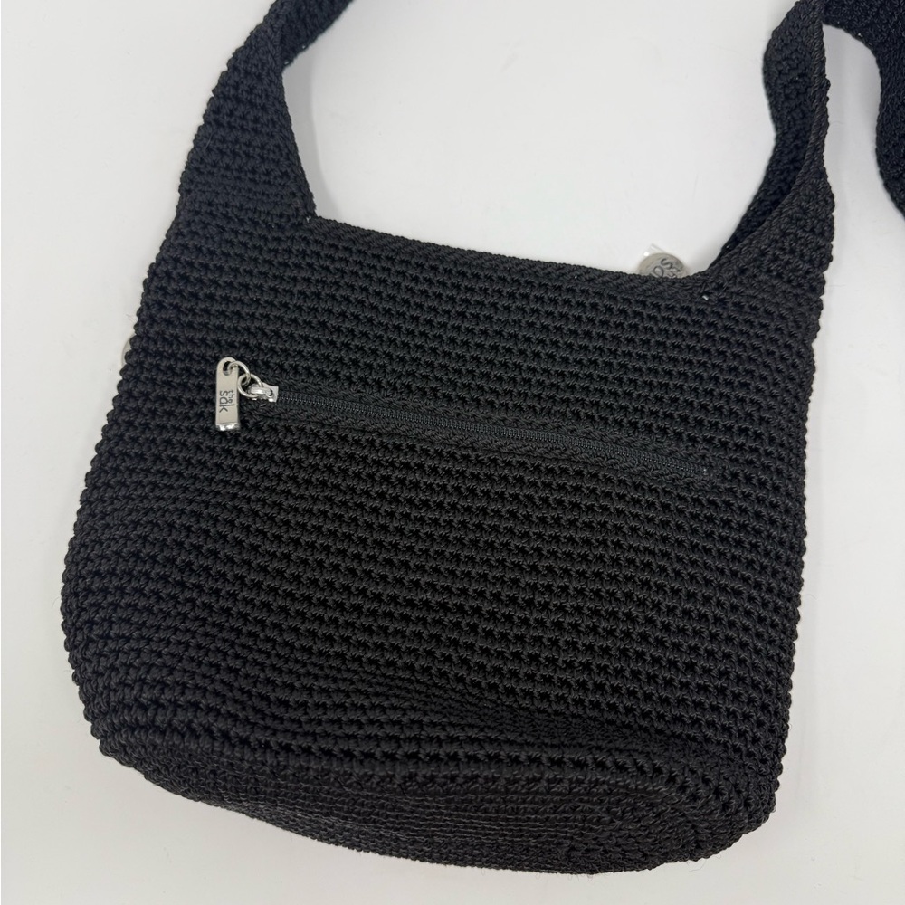 The Sak Black Crochet Crossbody Bag - Picture 2 of 11